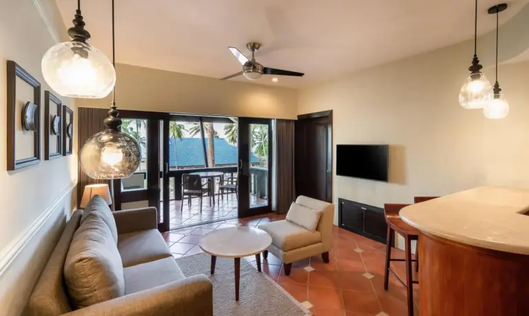 Living area at Sundancer Residences and Villas Lombok