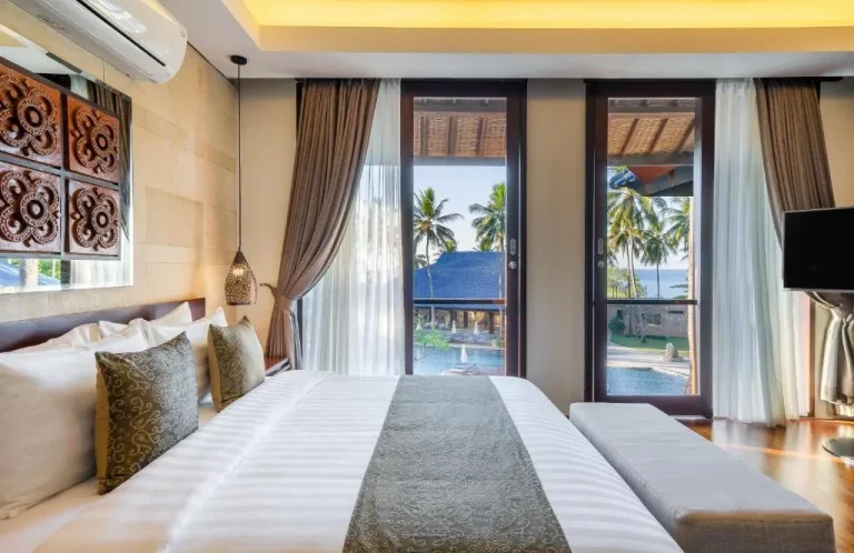Ocean view room at Sundancer Residences and Villas Lombok