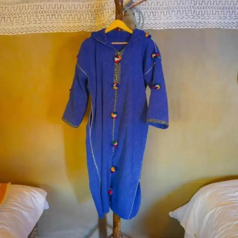 Kaftan azul de Sunny Luxury Camp en Merzouga