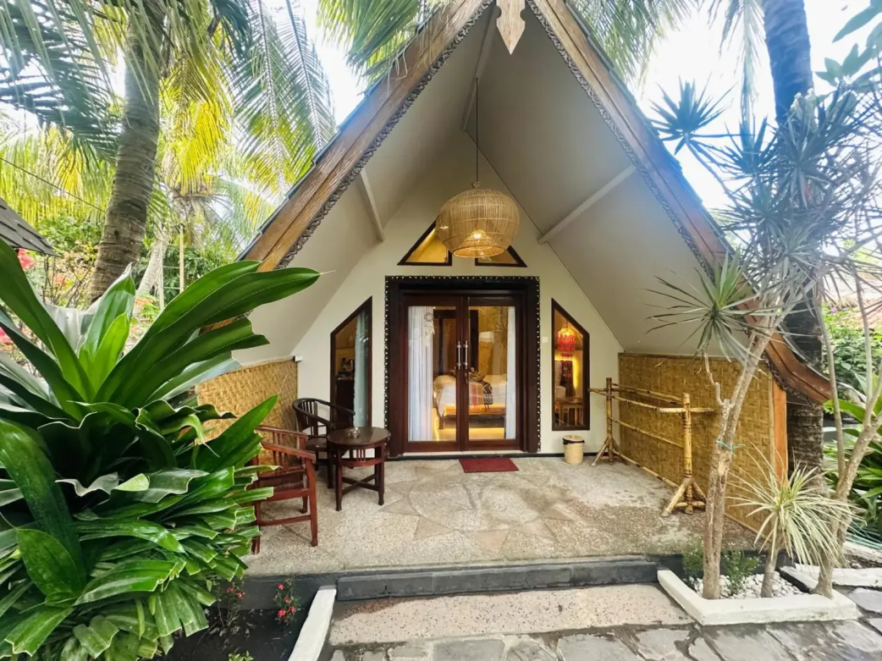Entrada encantadora de Sunny Rose Paradise Gili Air - Adults Only