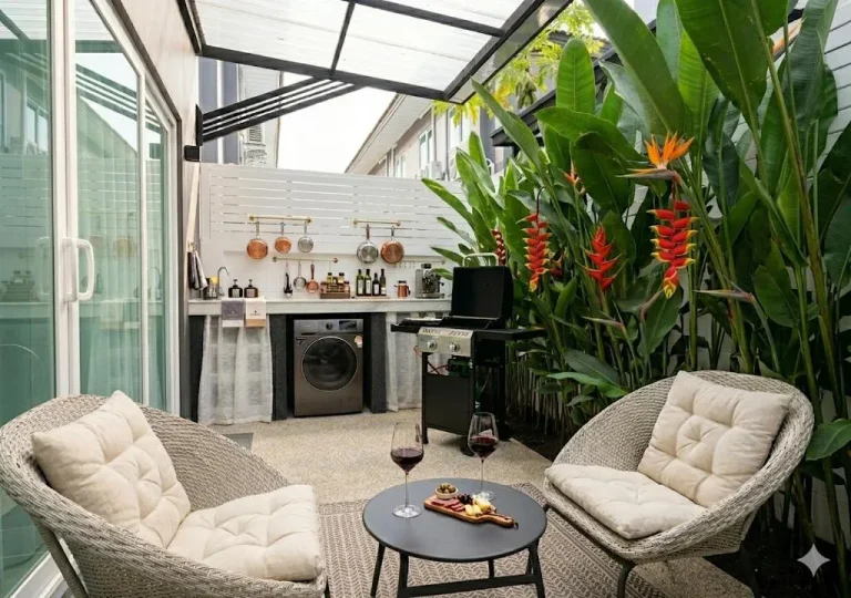 SvoyLuX Primo 3BR Gated House outdoor seating in Phuket