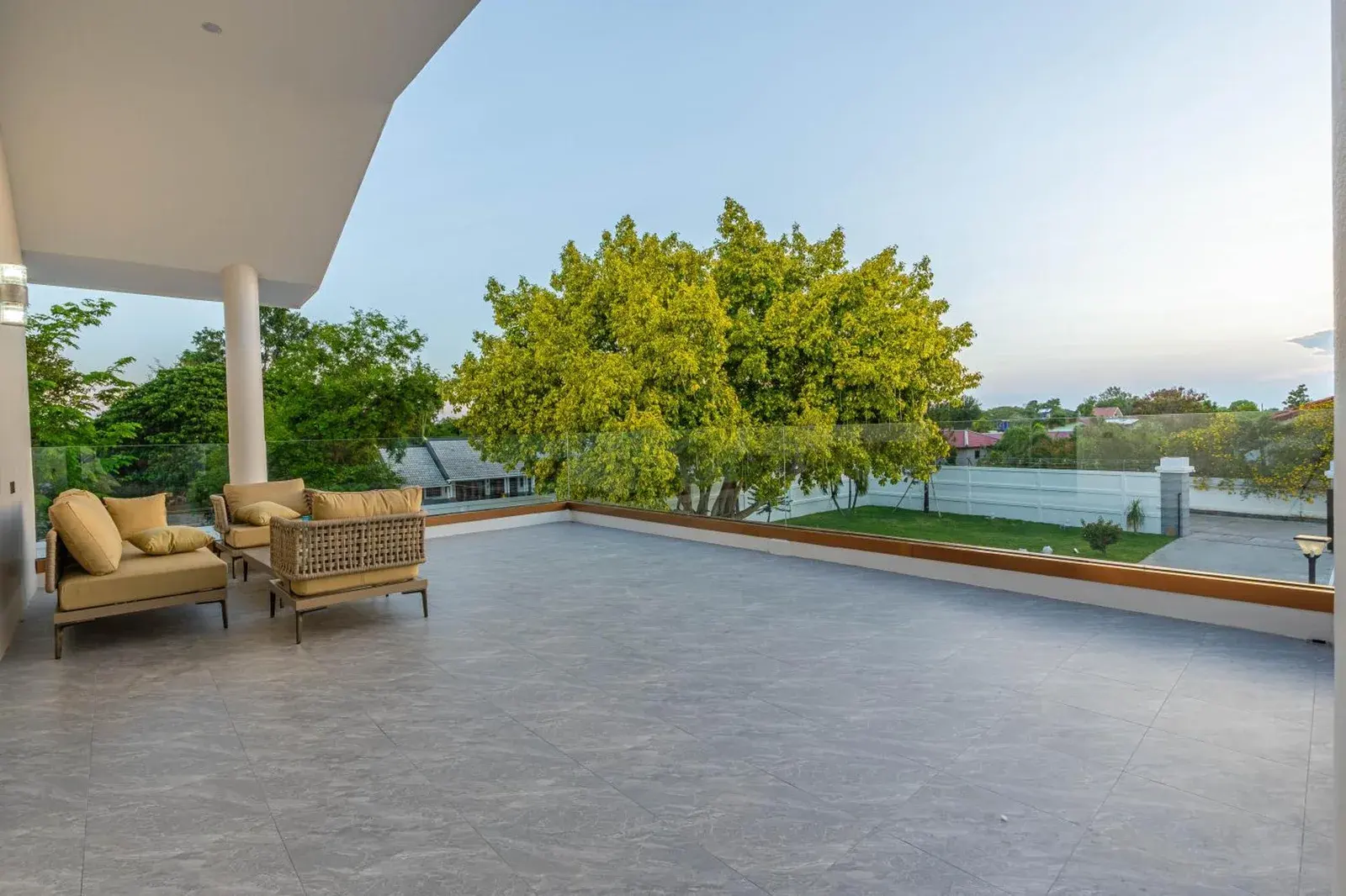 Terrace view at T M L-Grand Manor