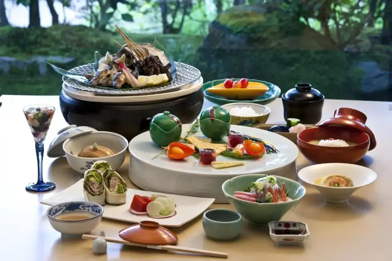 Japanese Cuisine Spread