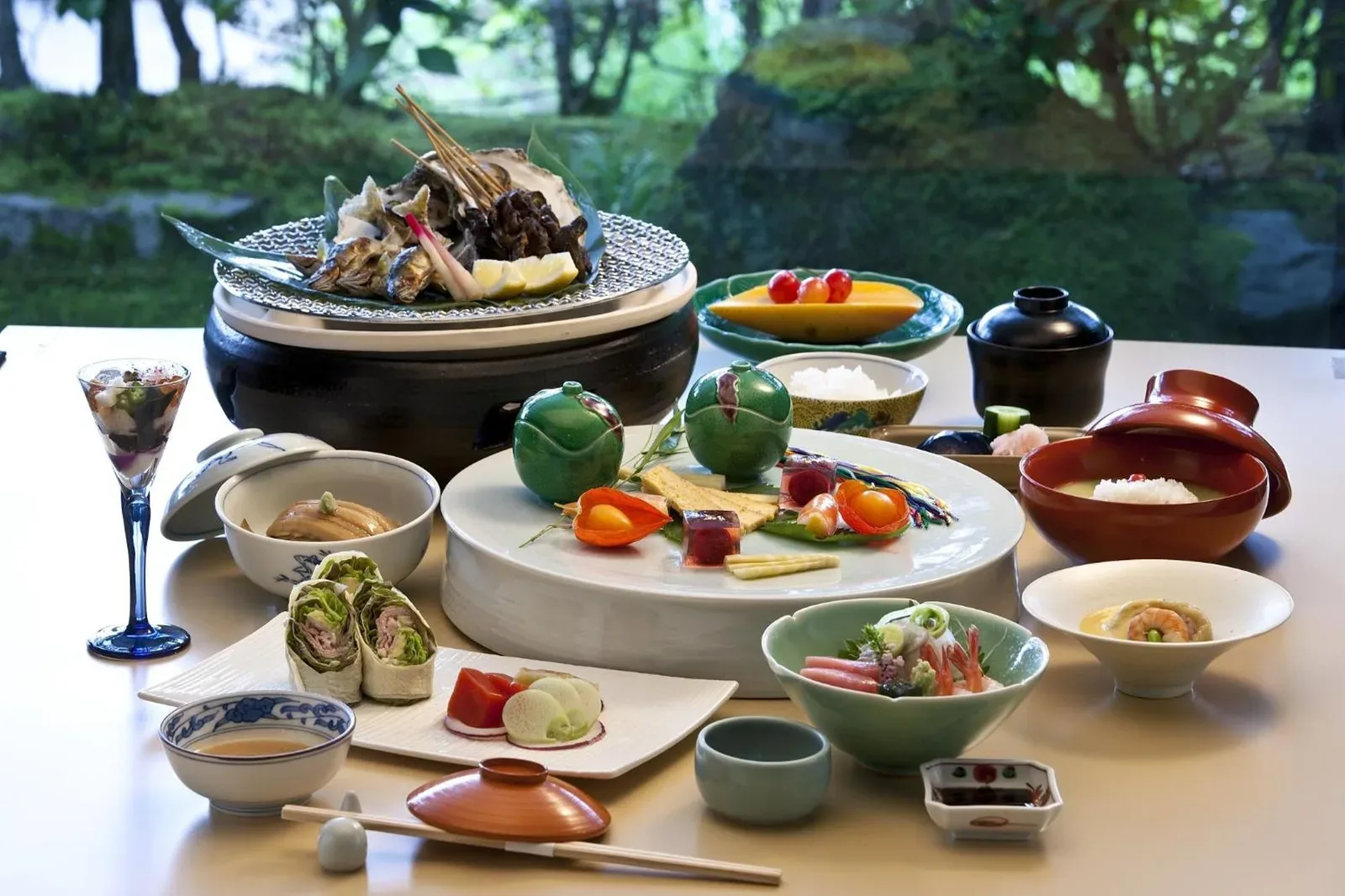 Japanese Cuisine Spread