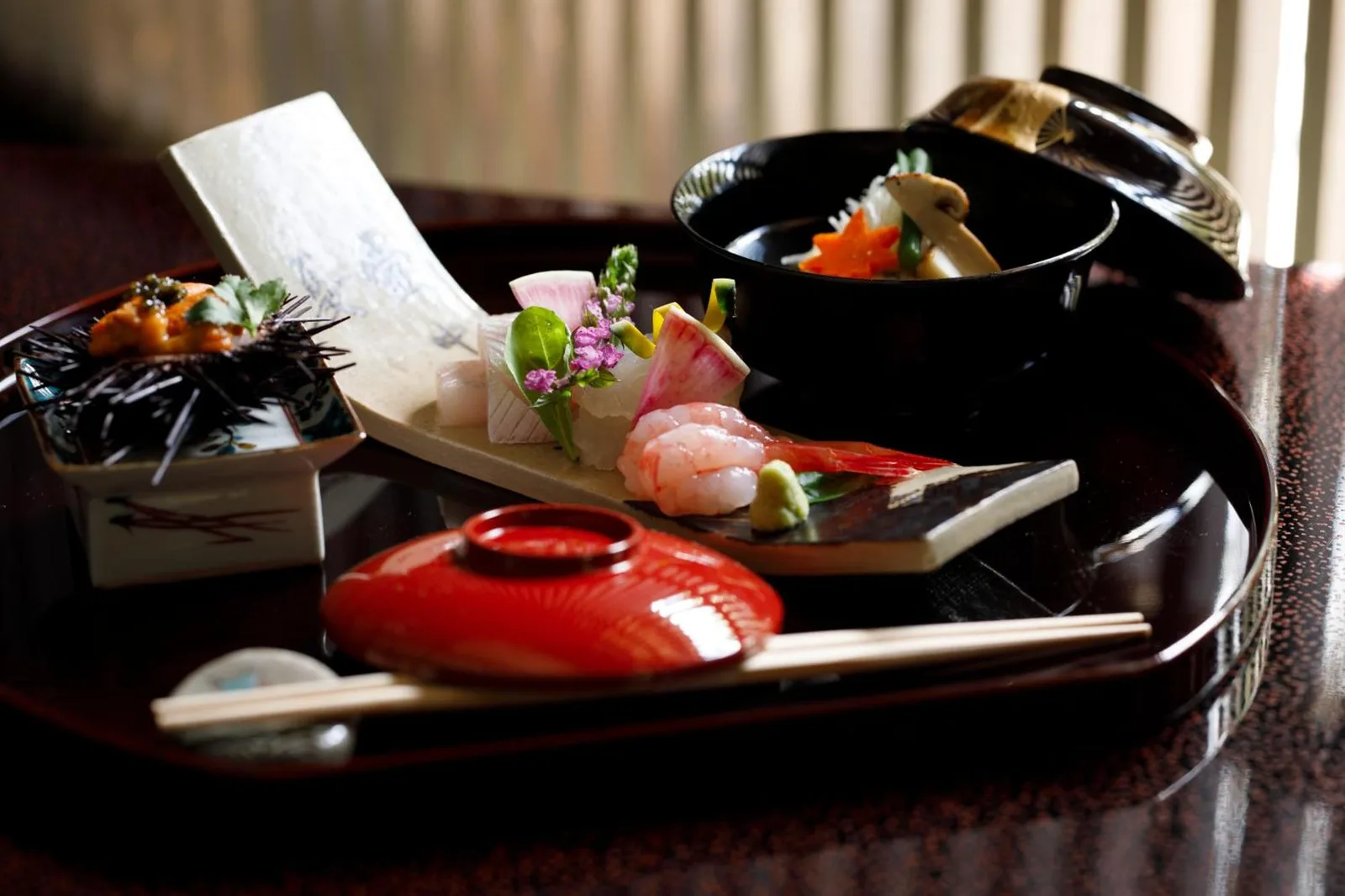 TAKITEI Riverside Onsen sushi platters