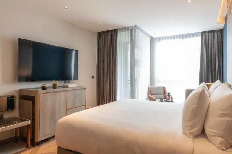 Stylish room at Ten Six Hundred, Chao Phraya, Bangkok by Preference, managed by The Ascott Limited
