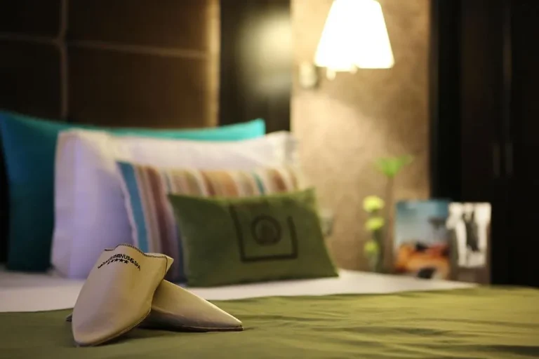 Comfortable bedding at Terminus City Center Oujda