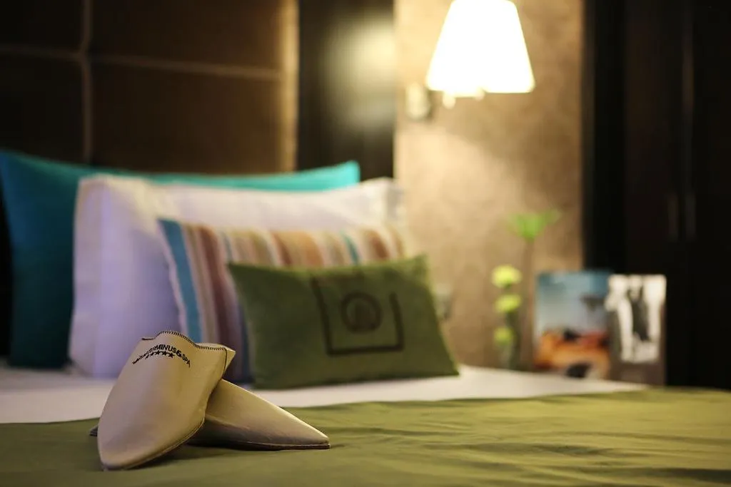 Comfortable bedding at Terminus City Center Oujda