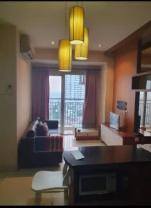 Thamrin city mall connected 2 bedroom apartment 65 sqm best view new furniture