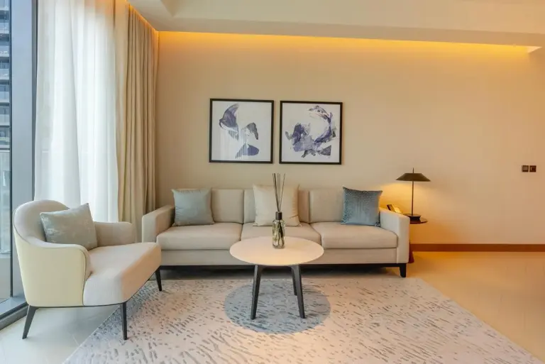 Élégant espace de vie au The Address Residences Dubai Opera