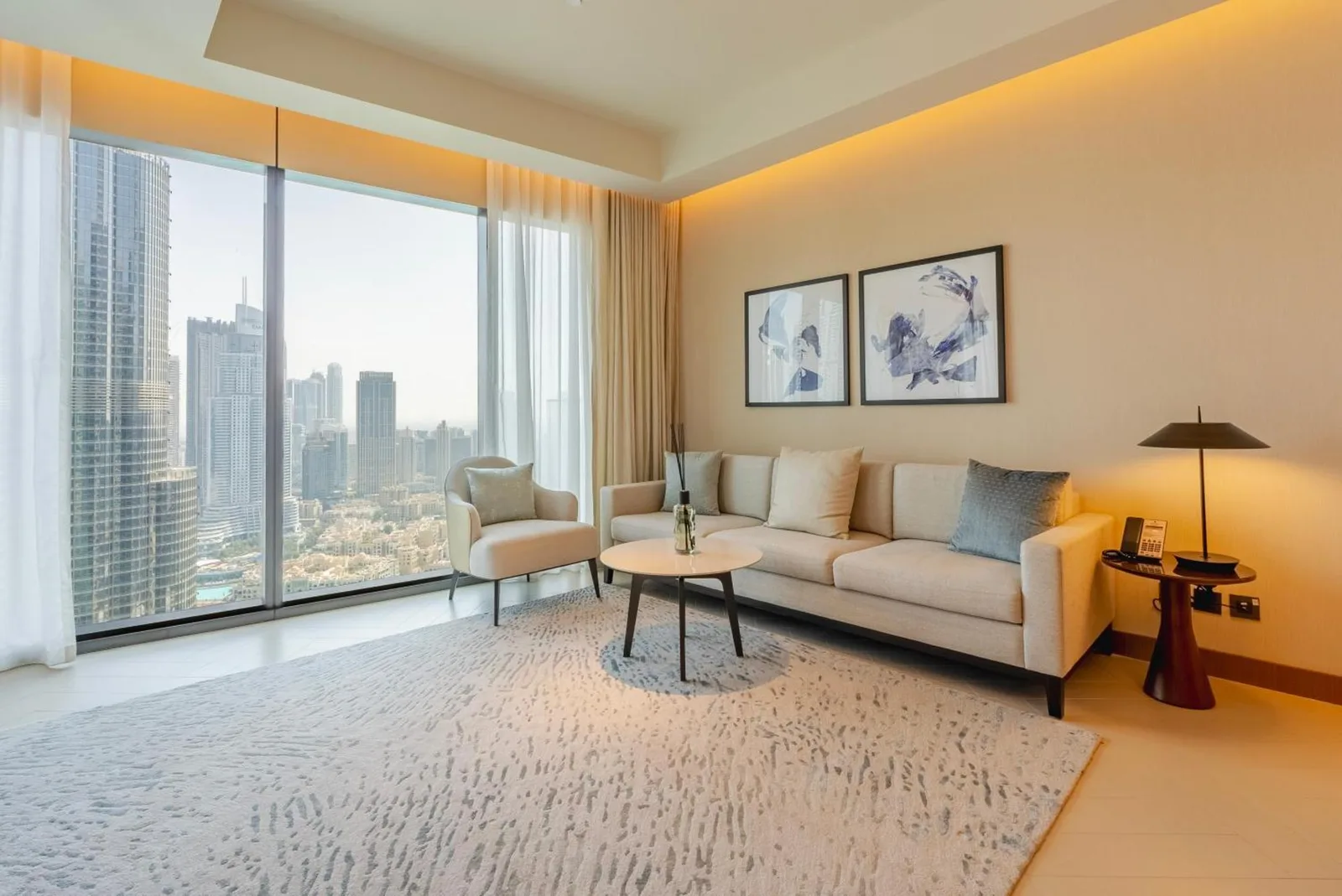 The Address Residences Dubai Opera - Séjour de luxe 3BR avec vues imprenables sur Burj Khalifa et la fontaine, à Dubaï