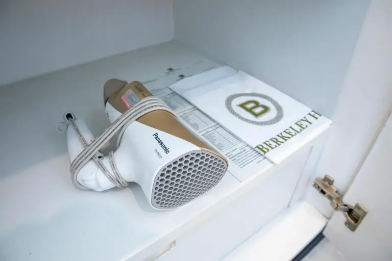 Panasonic hair dryer in The Berkeley Hotel Pratunam