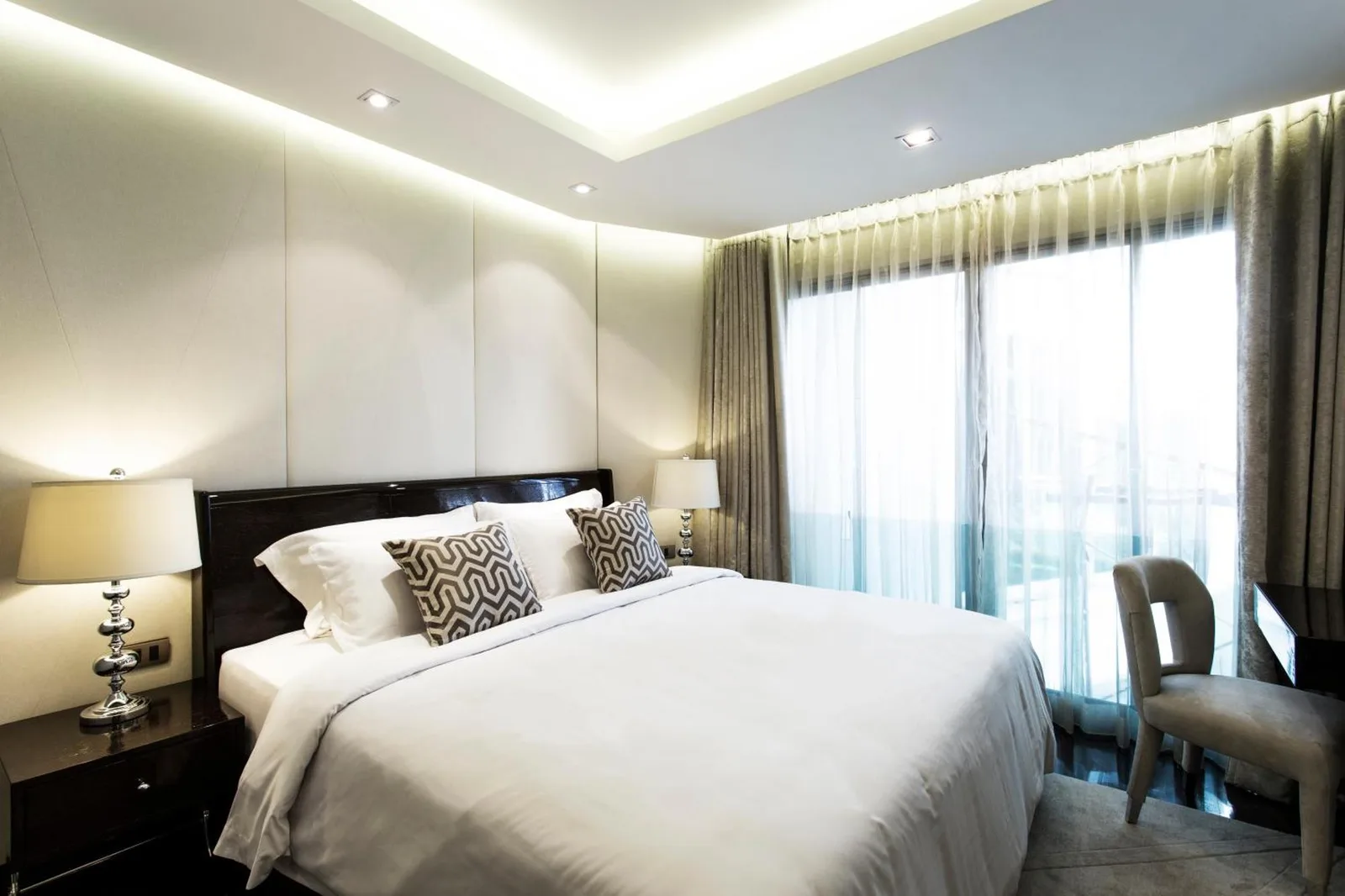 Bedroom in The Chiang Mai Riverside hotel