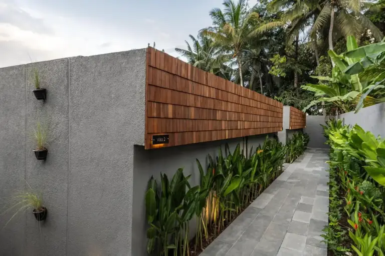 Chemin d'accès à The Clifton Villas Ubud