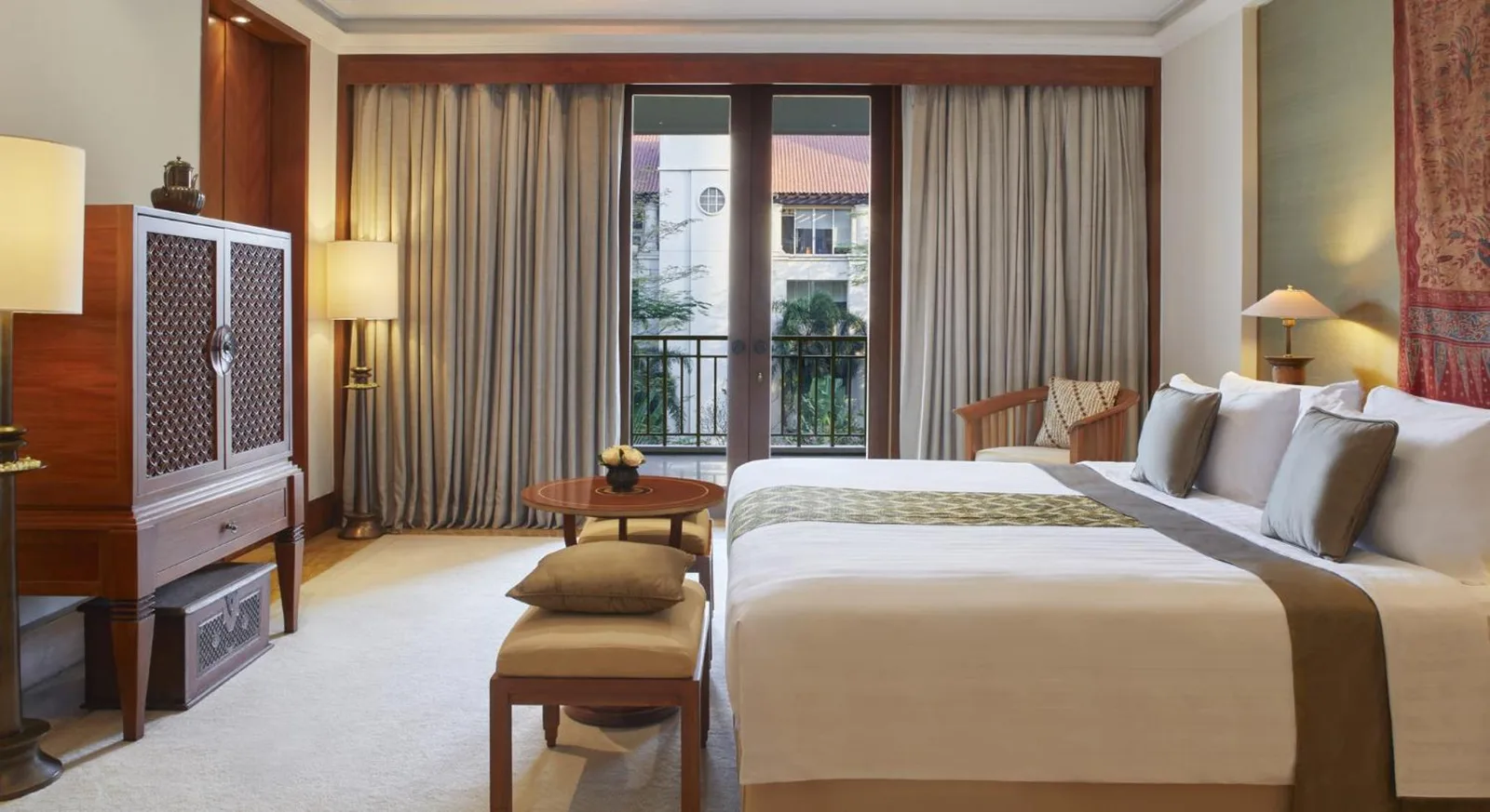The Dharmawangsa Jakarta modern bedroom interior