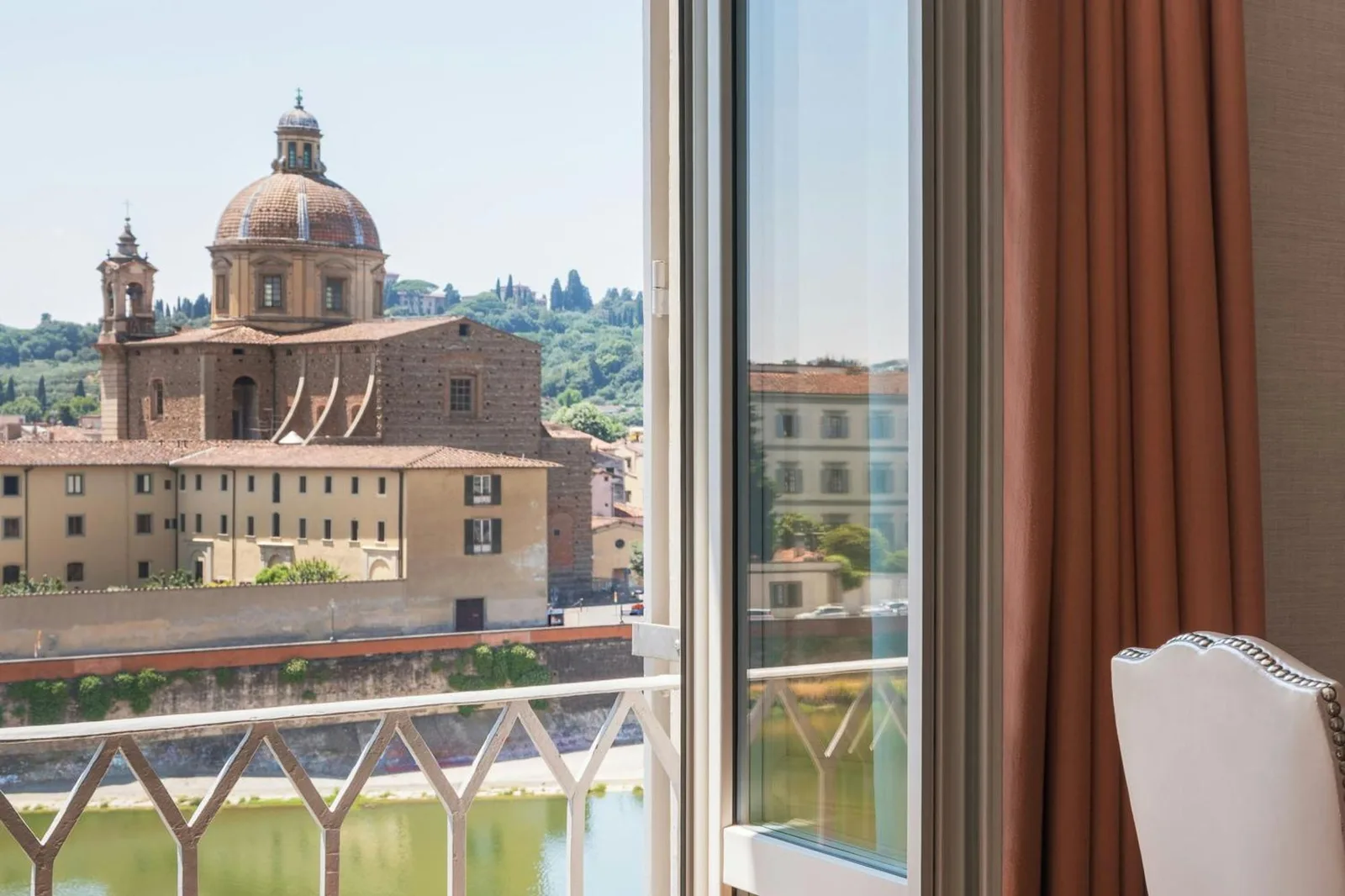 The Excelsior, a Luxury Collection Hotel, Florence window view of the city