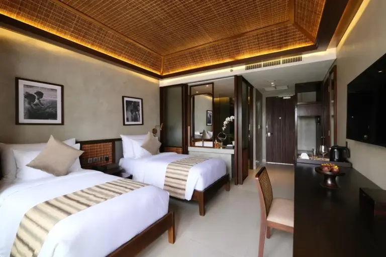 Modernes Zweibettzimmer im The Garcia Ubud Hotel & Resort
