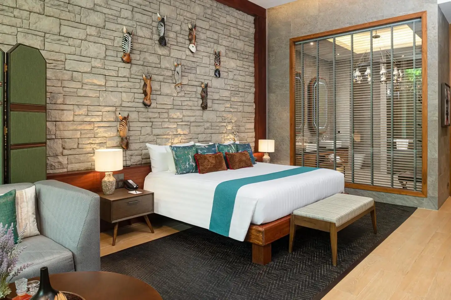The Gems Mining Pool Villas Pattaya - Cozy Bedroom