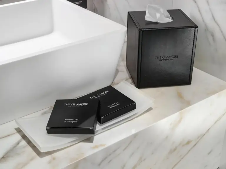 Produits de salle de bain au The Glamore Milano Duomo