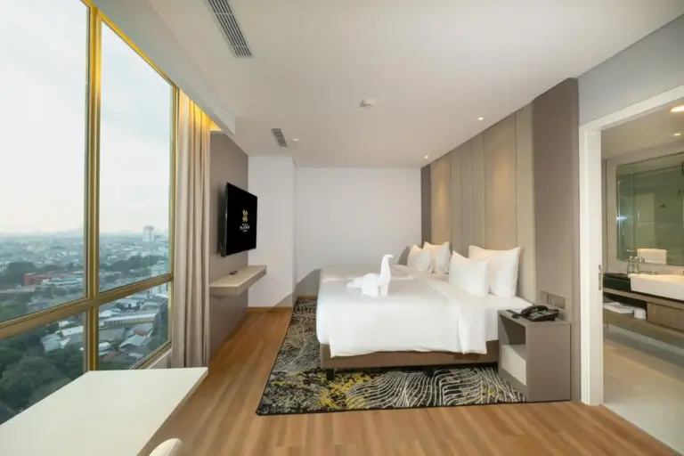Chambre Deluxe avec vue sur la ville au The Grand Platinum Jakarta