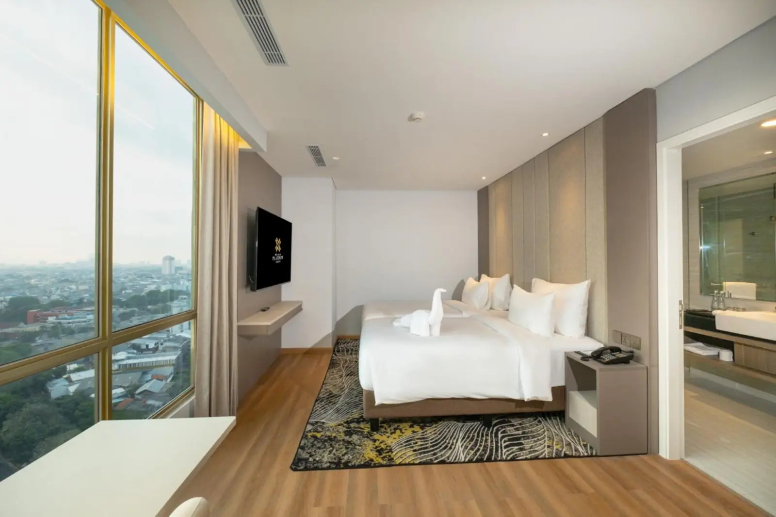 Chambre Deluxe avec vue sur la ville au The Grand Platinum Jakarta