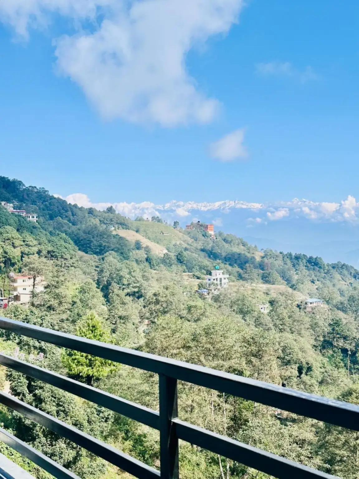 The Himalayan Ridge, in Nagarkot