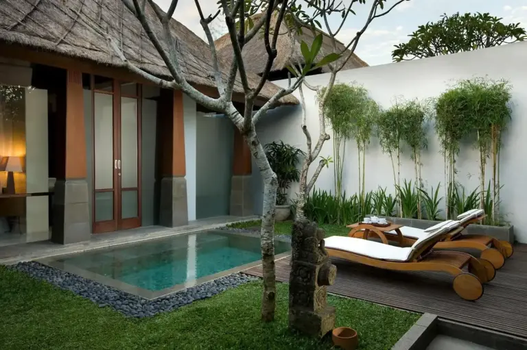 The Kayana Seminyak private villa exterior