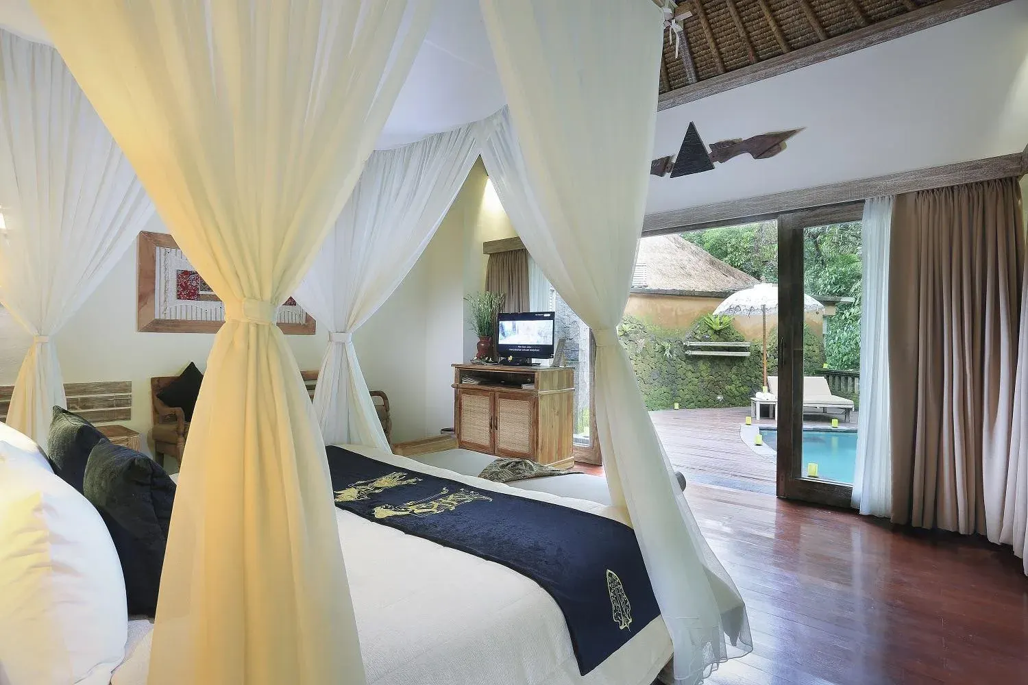 Suite avec accès à la piscine au The Kayon Resort à Ubud