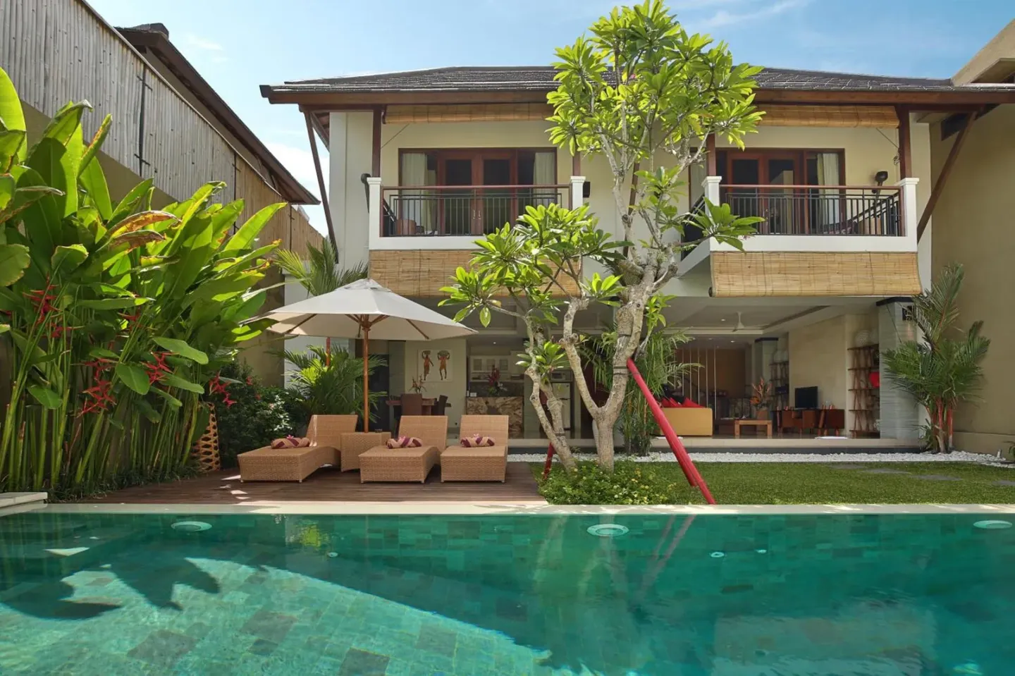 Exterior view of The Kumpi Villas, Seminyak