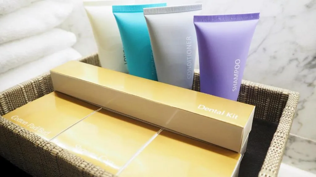 The Landmark Bangkok complimentary toiletries set