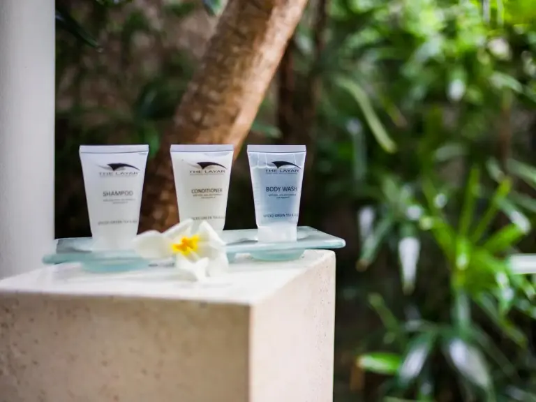 The Layar - Designer Villas and Spa toiletries