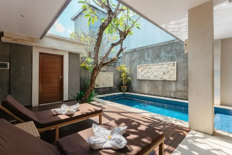The Light Exclusive Villas and SPA serene pool view