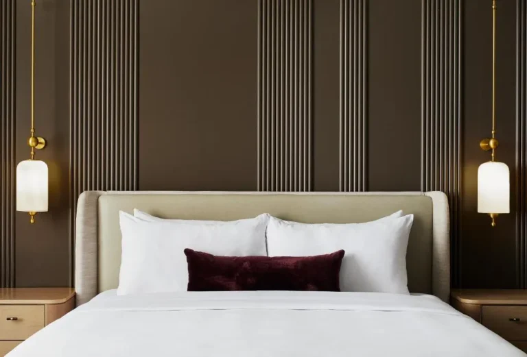 Das London, a Luxury Collection Hotel, New York City elegantes Schlafzimmer