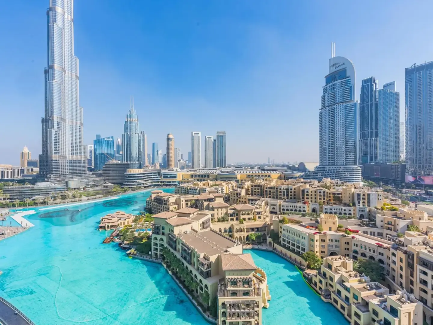 New York Condo - 4BR Executive Burj Khalifa Suite Dubai skyline