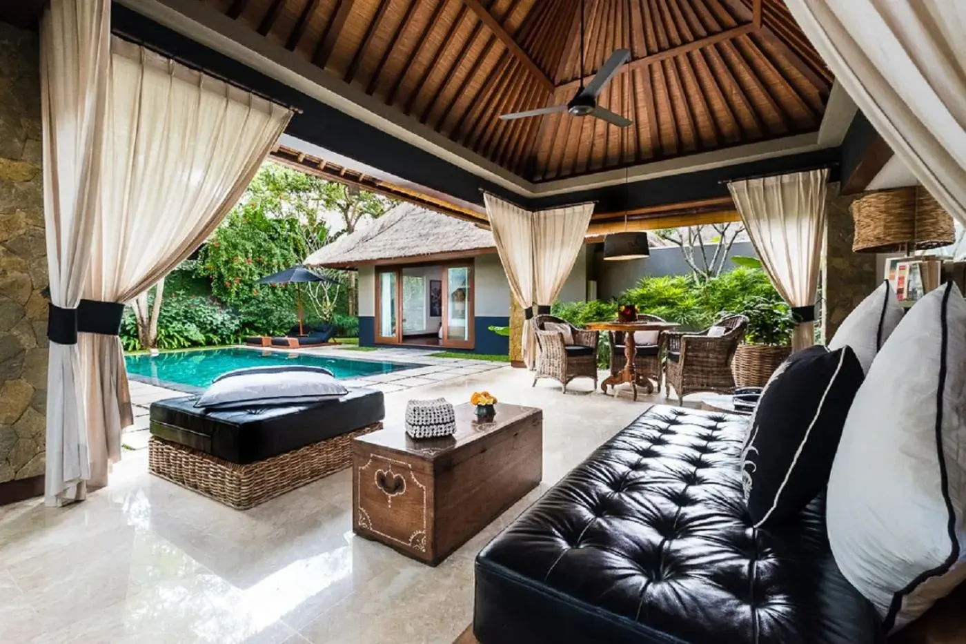 Innenraum einer Villa im The One Boutique Villa & Spa Seminyak