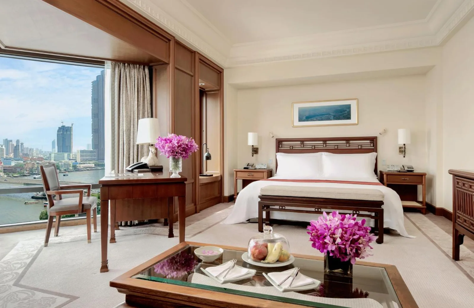 Zimmer mit Flussblick im The Peninsula Bangkok