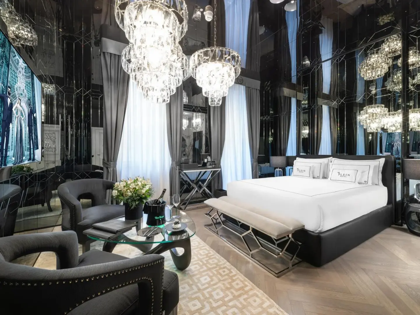 Chambre élégante au The Plein Hotel - Small Luxury Hotels of the World à Milan