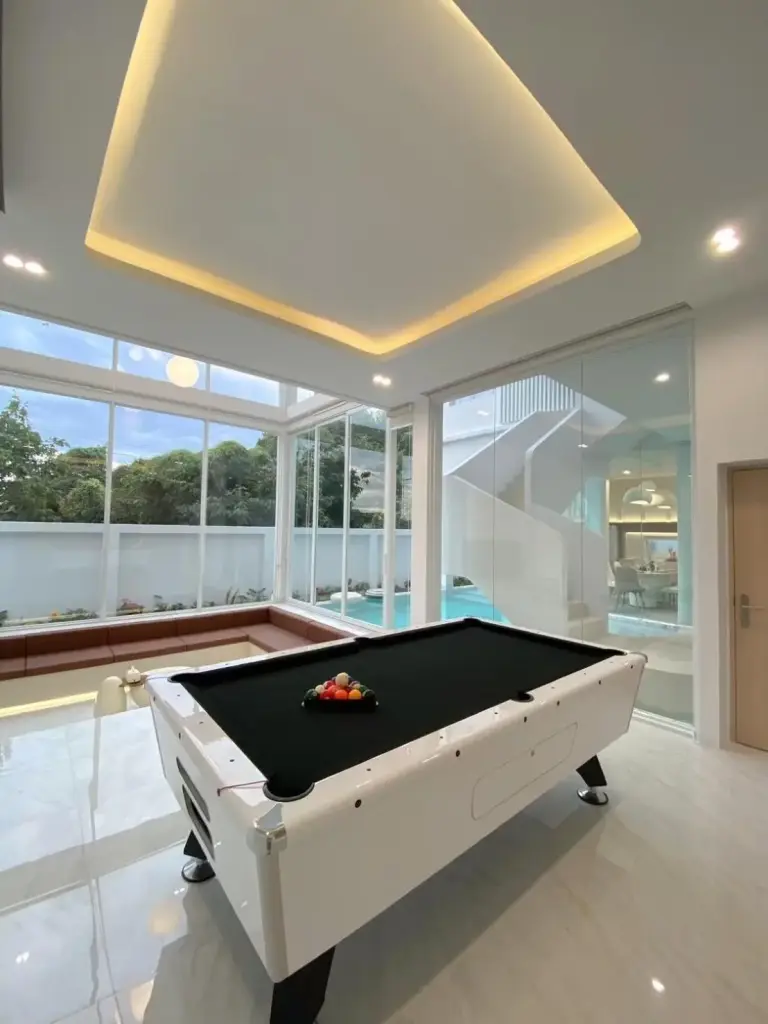 Game room at The Pool Space - ICONIC Pool Villa in Pattaya