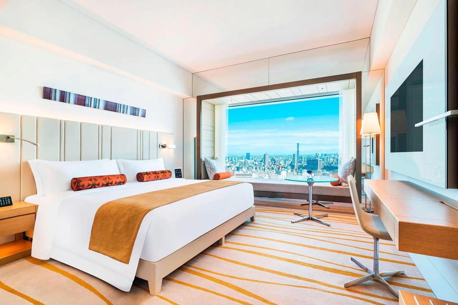 Chambre King avec vue sur la ville au The Prince Gallery Tokyo Kioicho