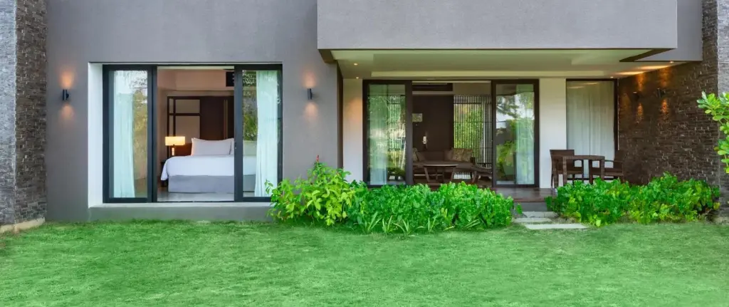 Vista exterior de una habitación de huéspedes en The Residence Bintan