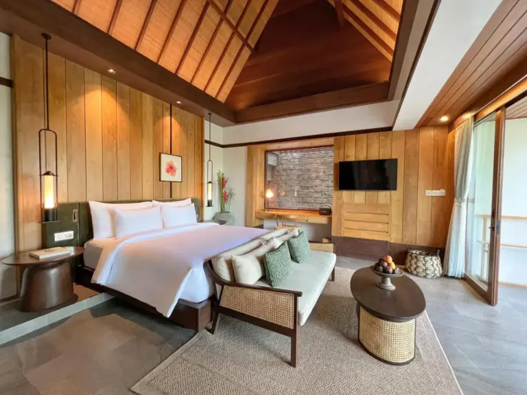 The Ridge Bali stylish living space with beautiful decor