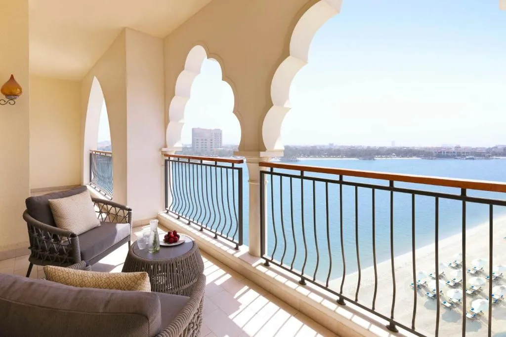 Balcony view at The Ritz-Carlton Abu Dhabi, Grand Canal