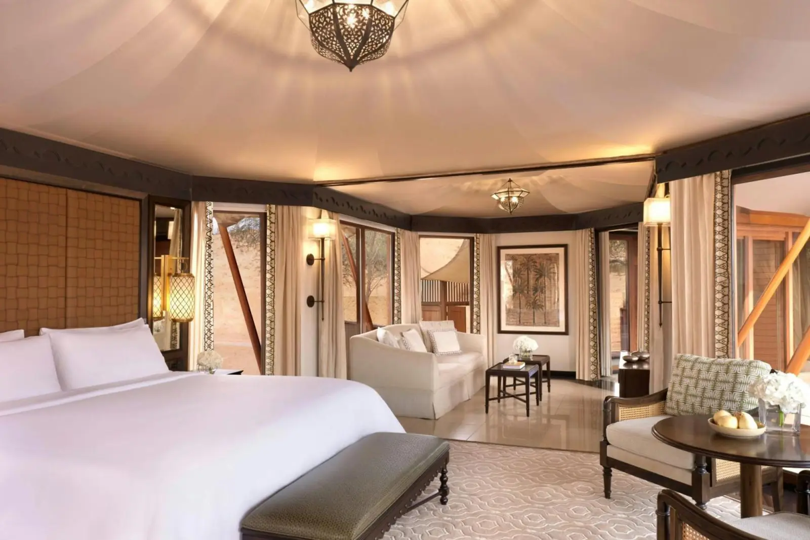 Bedroom at The Ritz-Carlton Ras Al Khaimah, Al Wadi Desert