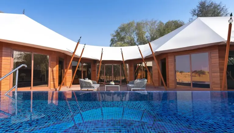 Poolside at The Ritz-Carlton Ras Al Khaimah, Al Wadi Desert
