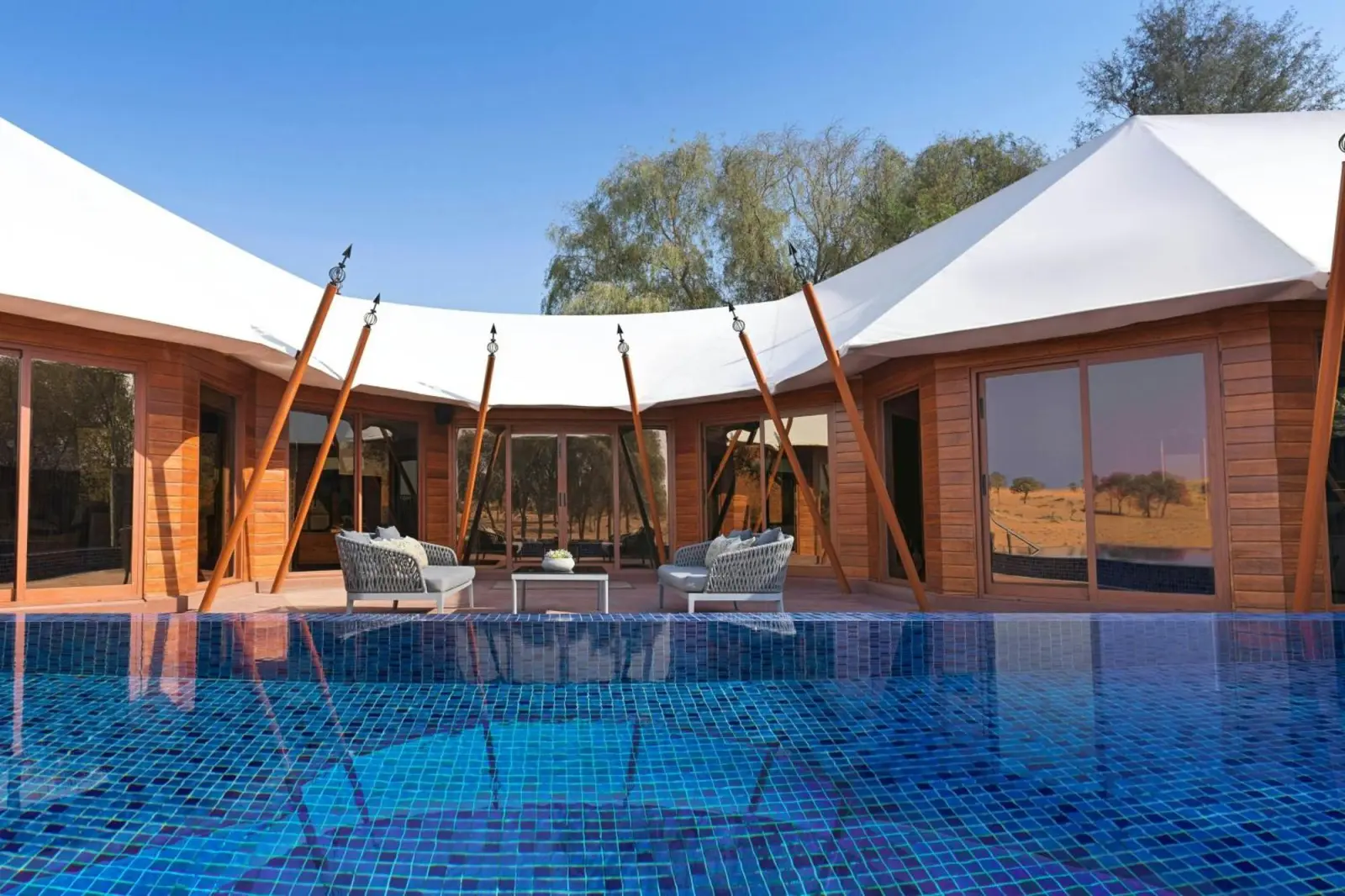 Poolside of The Ritz-Carlton Ras Al Khaimah, Al Wadi Desert