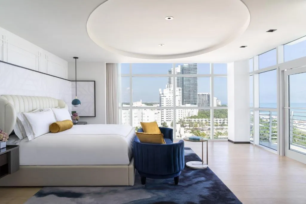 Luxurious suite at The Ritz-Carlton, South Beach Miami