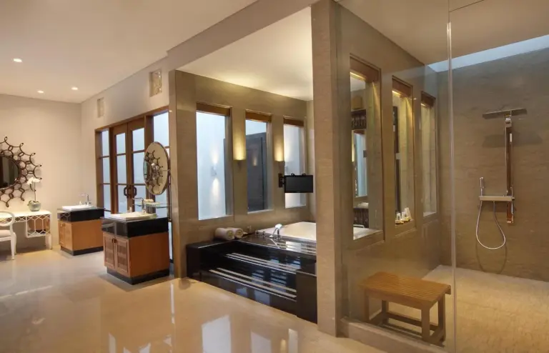 Spacious Shower at The Samaya Seminyak Bali