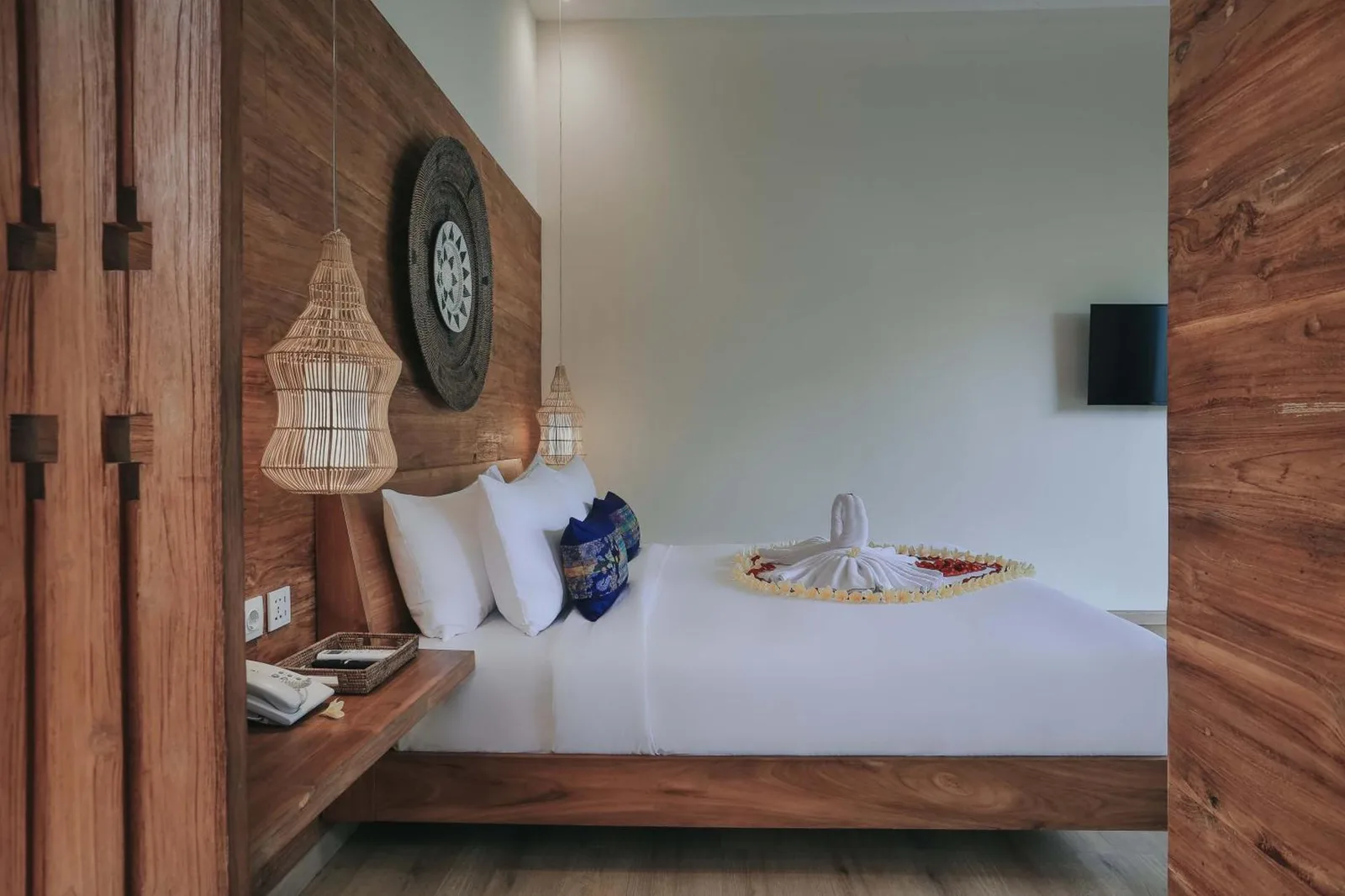 Cozy bedroom interior at The Sebali Resort