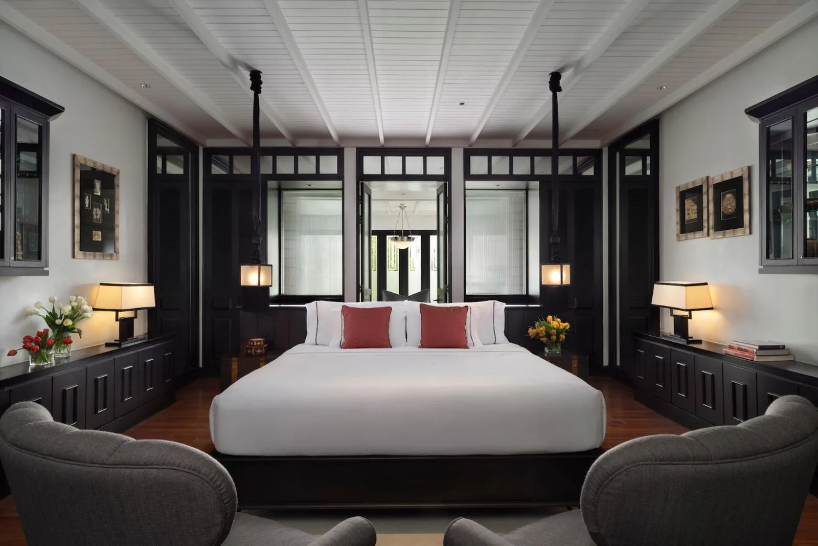 Chambre deluxe de l'hôtel The Siam