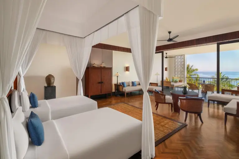 Luxury guest room at The Sira, a Luxury Collection Resort and Spa, Lombok